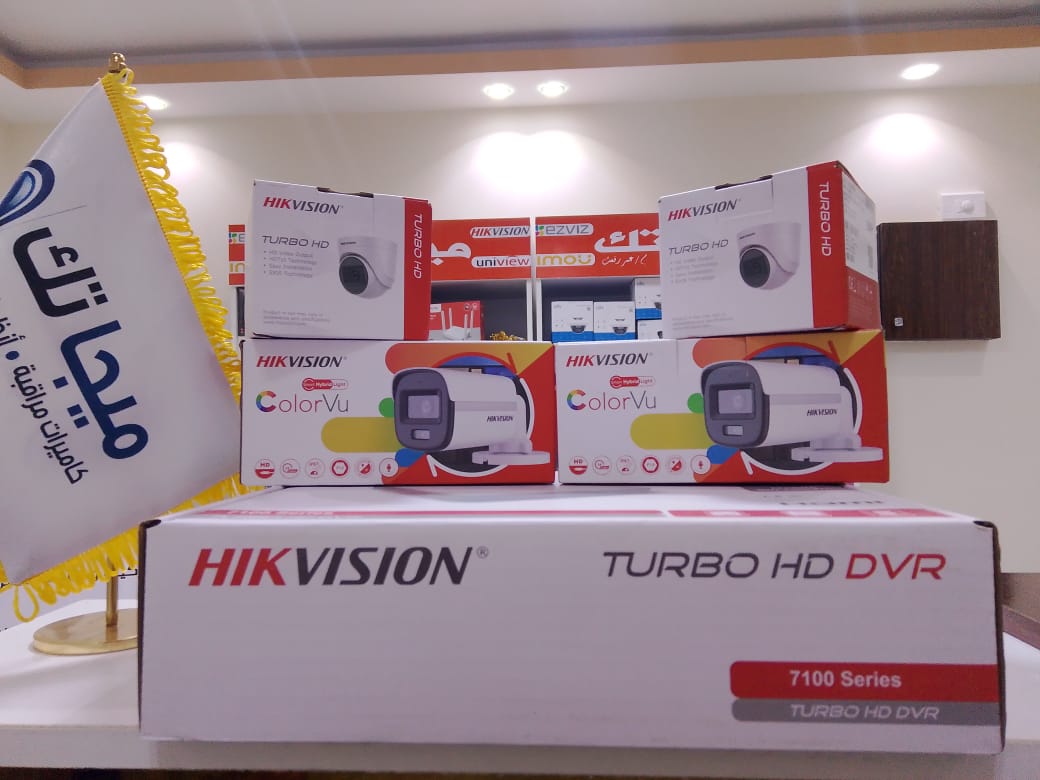 نظام 4 كاميرا هيك فيجن الوان